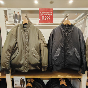 
Couple style men's and women's military style bomber jacket casual cotton coat thick coat Yufu WY470060