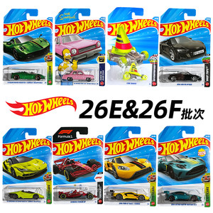 Hot Wheels 26E/F batch alloy car collection car model Pagani Fengshen Simpson F1 Ferrari HP