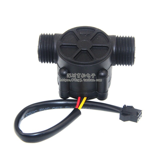 YF-S201 water flow sensor/4 points G1/2 interface water heater water ...