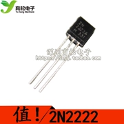Transistor 2N2222 0.6A/30V NPN Transistor công suất thấp TO-92 (50 chiếc)