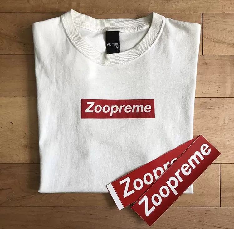 SUPREME × ZOO YORK BOX LOGO STICKER Supreme×ZOOYORK Zoopreme BOX