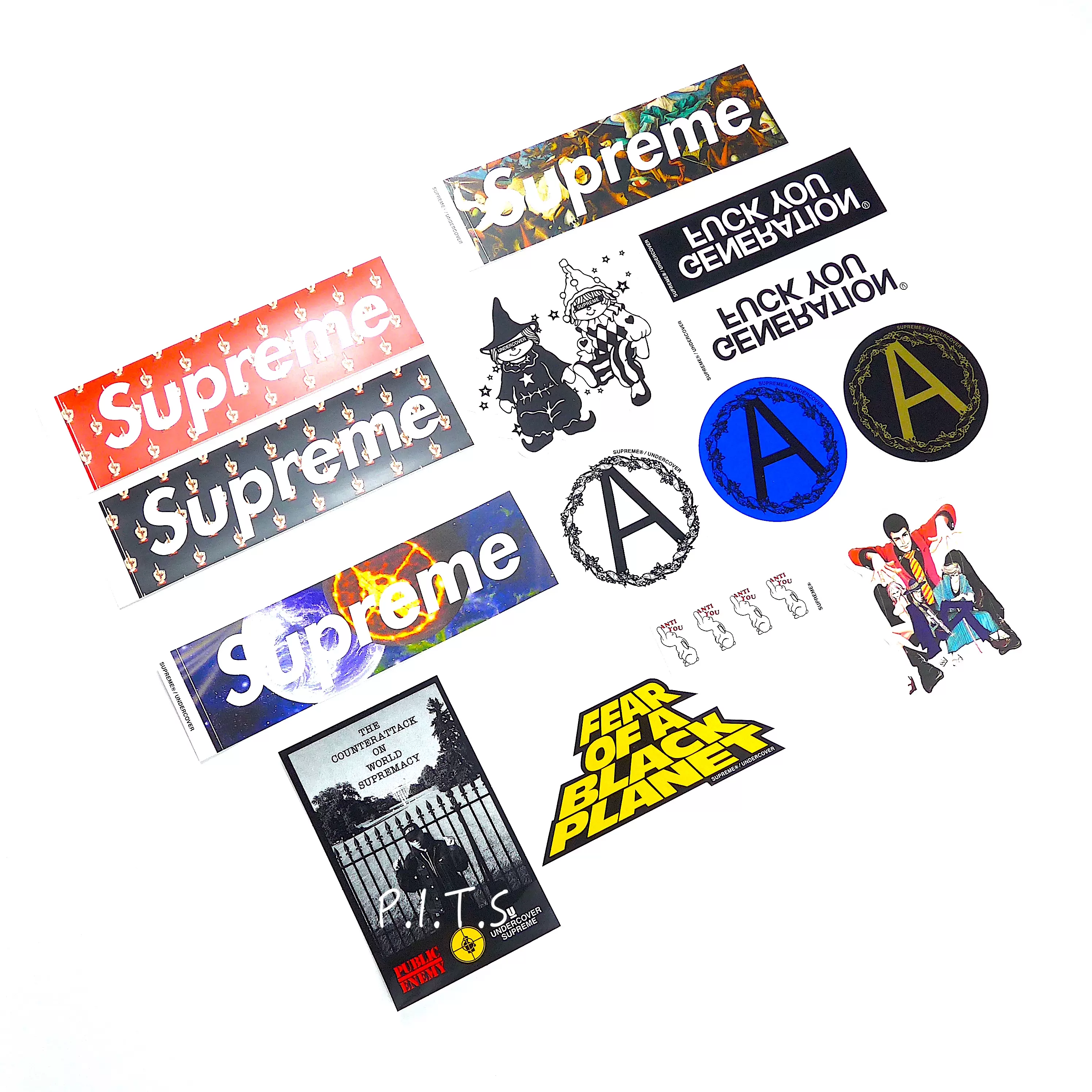 Supreme 19FW Levitation Sticker 漂浮贴纸-Taobao