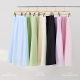 
Acetate skirt 2025 summer new multi-color solid color drooping silky pocket elastic a-line umbrella skirt commuting