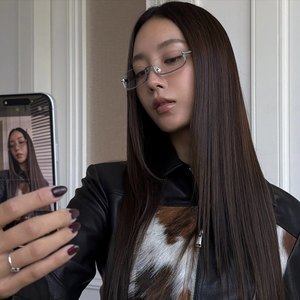 
MELIYA high-end old money style metal upper half-frame square glasses frame men and women niche flat sunglasses sunglasses