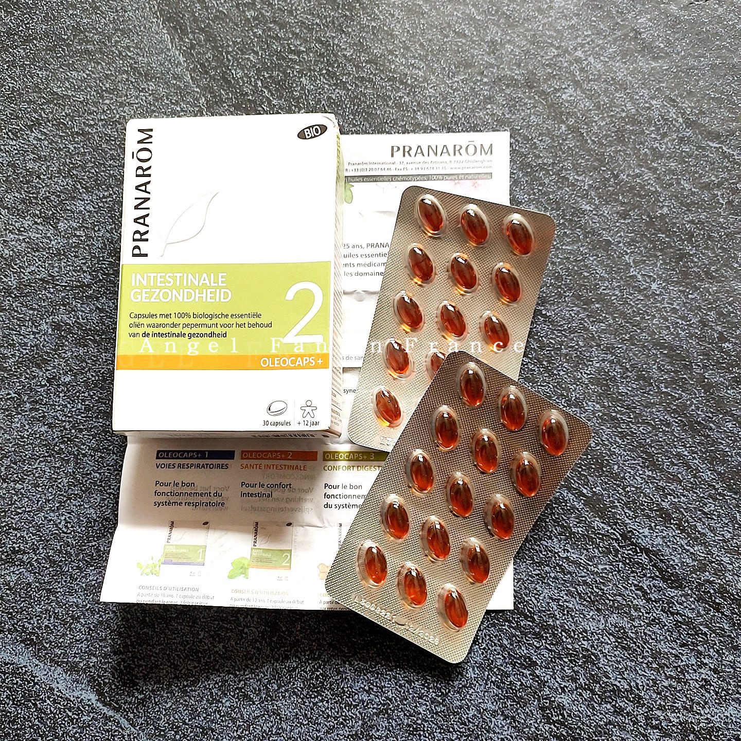 保护肠胃 法代pranarom普罗芳2号精油胶囊肠道养护缓解肠胃不适