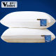 Pair of violet 100% cotton velvet washable pillow core summer cervical vertebra support sleep aid for hotel and home use