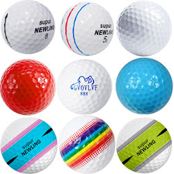 Golf Ball for Next Match, Colored Ball, Blank Practice Ball, Brand New Pet Toy, Gift, Massage Ball, Fascia Ball