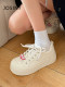 Zhuosini thick-soled white shoes for women 2025 new spring and summer versatile bread shoes sports and casual shoes for women