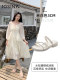 ZhuoSini French beautiful sandals for women's shoes 2025 summer new style outside with bow rhinestone sandals for women