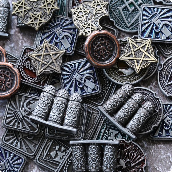 [Mo Fish Game] Strange Town Card Version Second Season Boarding Accessories Special Metal Steam
