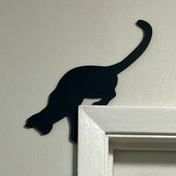 Cat Porch Decoration Cute Decorative Door Frame Socket Picture Frame Door Top Ornament Decoration Home Gardening Decoration