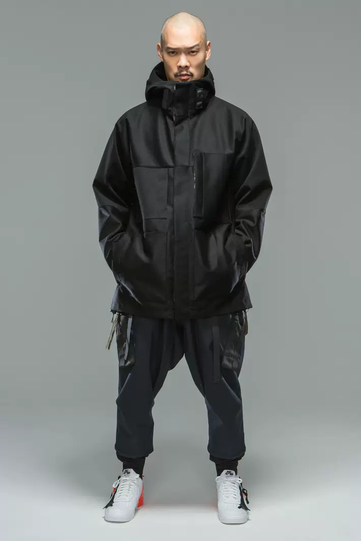 Acronym J54-LP 3L Wool Doeskin Parka-Taobao