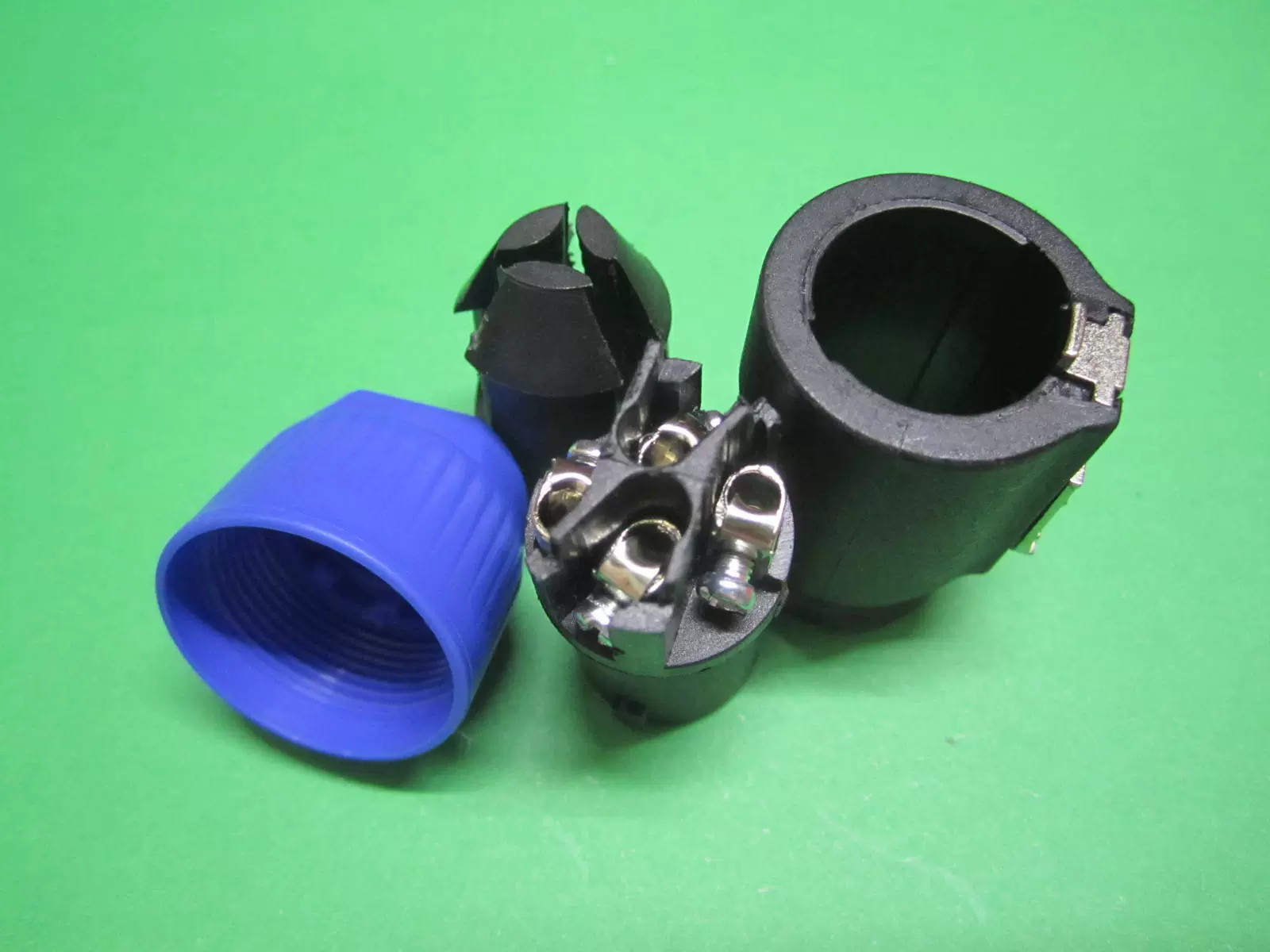 4芯卡侬头插头 音箱插头接口 音响插头 spk头 喇叭接口插头