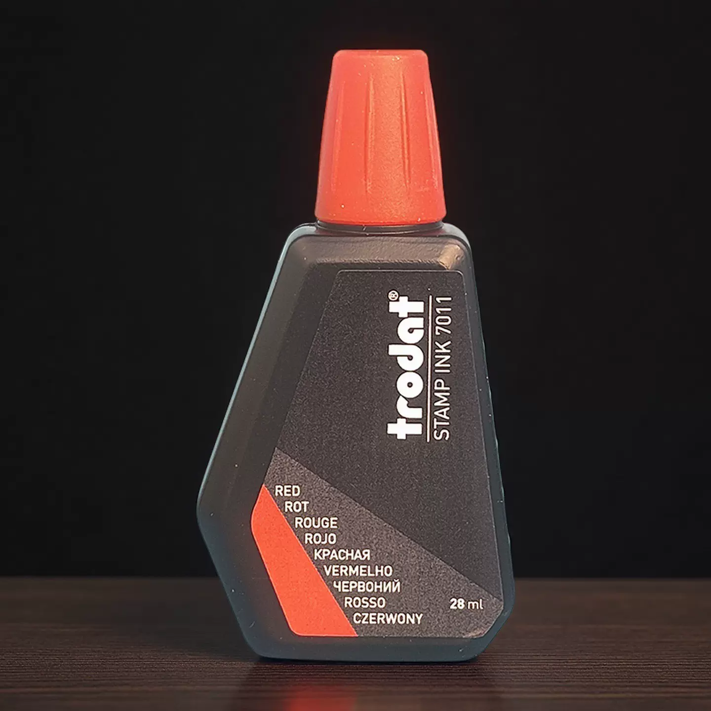 卓達印油7011回墨印章翻鬥翻轉印章專用印油印臺補充