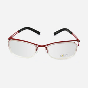 
Japanese ONBEAT handmade glasses frame men's myopia pure titanium eyebrow wire frame business ultra-light big face glasses frame 742