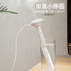 Desktop Humidifier for Home and Office, Mini Small Spray USB Portable Mineral Water Bottle Humidifier Stick for Car Use