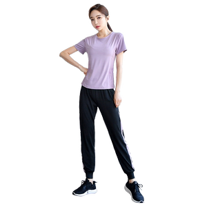 
Loose casual sports pants for women, summer yoga nine-point pants, professional fitness workout morning running pants, versatile and thin