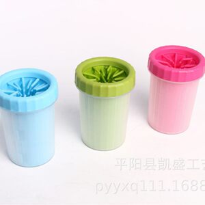 
Factory direct sales pet cat and dog foot washing cup for foot cleaning and beauty pet supplies household cat and dog paw washing cup