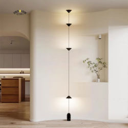 Minimalist Bedroom Bedside Pendant Light, Living Room Background Wall Hourglass Floor Pendant Light, Sofa Side Corner Ambient Light