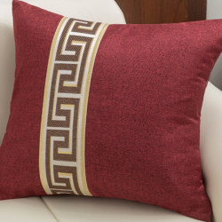 2025 New Sofa Cushion Cover, Living Room Cushion, High-End Light Luxury Solid Color Backrest, Headboard Cushion, Bay Window Cushion