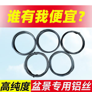 Bonsai shape Special aluminum silk aluminum line Plate
