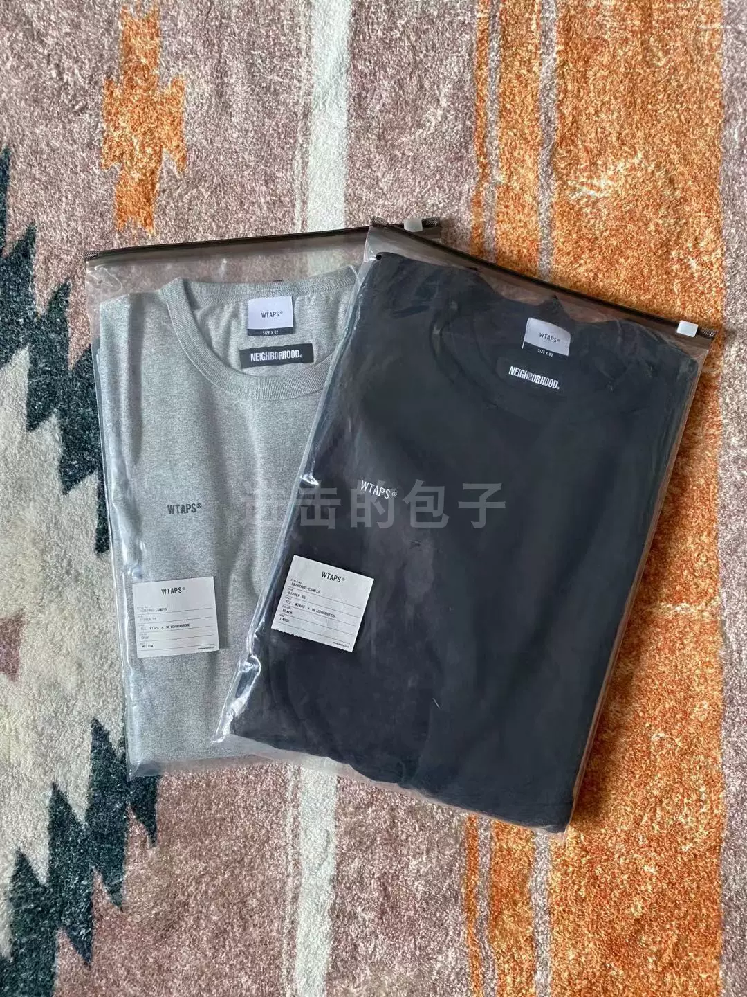 現貨WTAPS x NEIGHBORHOOD RIPPER SS 新年限定聯名骨頭短袖T恤-Taobao