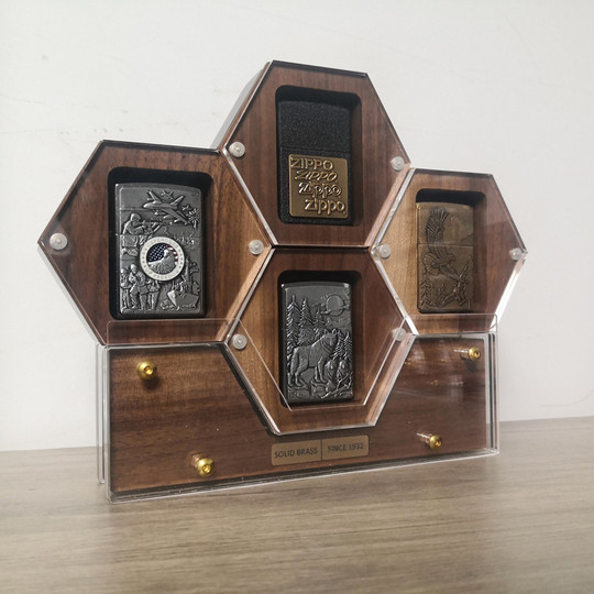 ZIPPO コレクションボックス ブラウンウッド ZIPPO コレクション