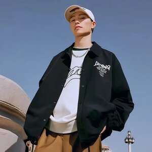 Li Ning Wade Series Paris Fashion Week Walking Zipper Men and Women Jacket Cassaccoon
