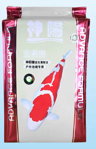 錦鯉飼料10kg神陽育成增色增體顆粒魚糧觀賞魚料藏本育成