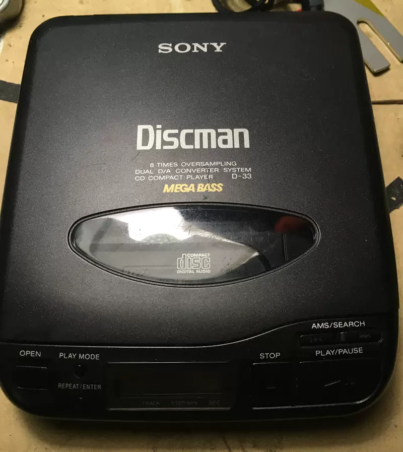 sony 索尼d-33/34/36 cd机discman 老机-Taobao