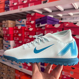 
Nike Mercurial Superfly 10 Club White Men's Artificial Grass Football Shoes FQ8317-400