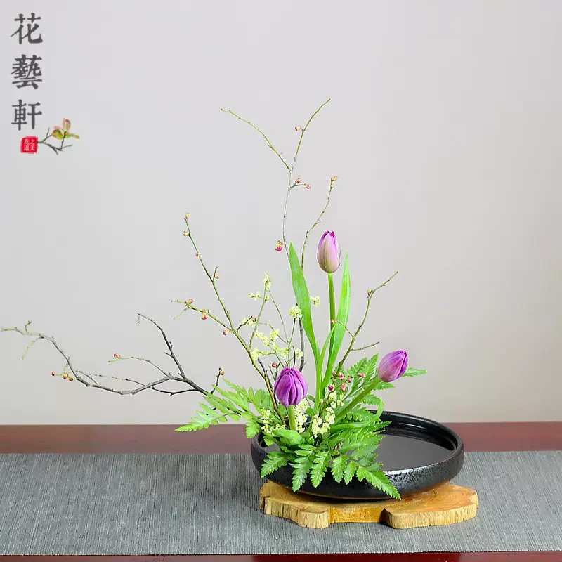 水仙鉢 禅意生け花器 水培陶磁 華道磁器 置物