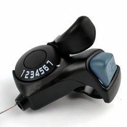 Suitable for Xide Sheng mountain bike thumb shift transmission 7/21 speed front and rear speed regulator TX30-7 split thumb shift