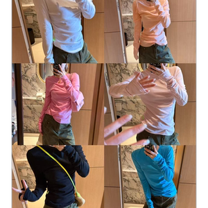 
[BORAKOO] Lightweight and versatile long-sleeved T-shirt Chinese style