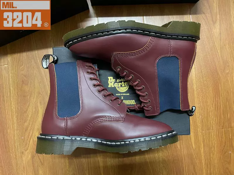 现货NEIGHBORHOOD x Dr MARTENS VINTAGE 1460 NBHD 英产马丁靴-Taobao