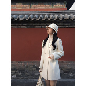 
MULVAN [20% off in stock] Designed woolen coat for women, short waisted, elegant suit and woolen coat