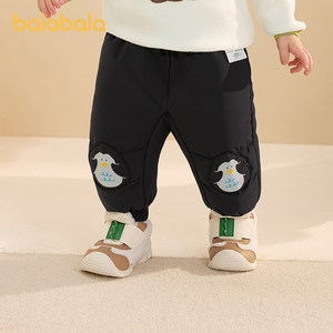 
Balabala One baby down pants boys and girls trousers winter 2025 new warm trousers