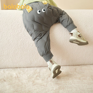 
Balabala balaOne children's down pants for boys and girls' trousers for babies keep warm 2025 winter new high waist