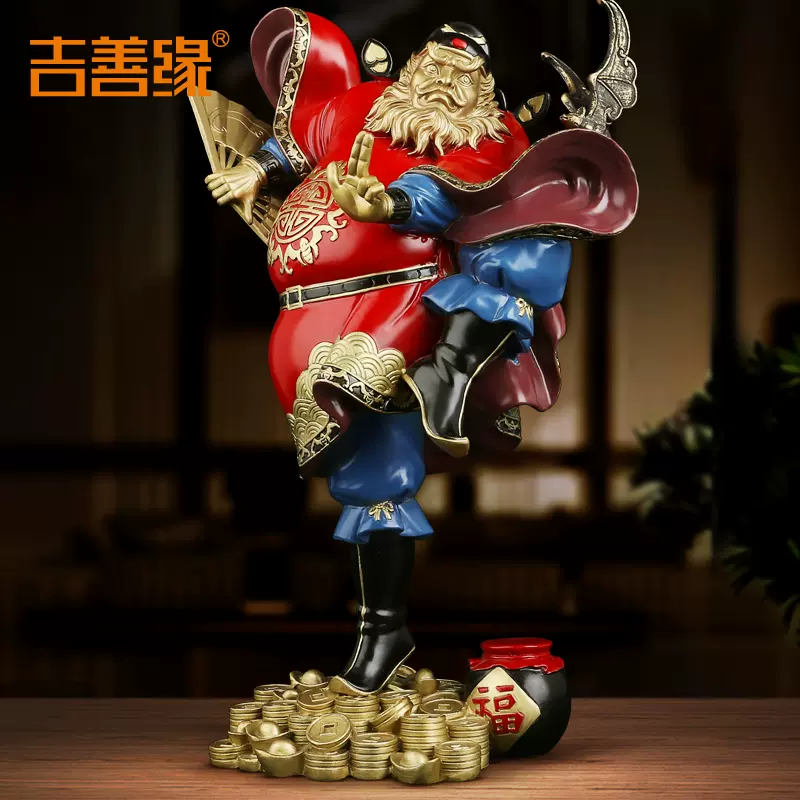 鐘馗 置物 鐘馗天師 銅像 天師 伏魔 祝福 装飾品 工芸品 美術