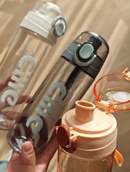 Large-capacity direct drinking sports water bottle is convenient