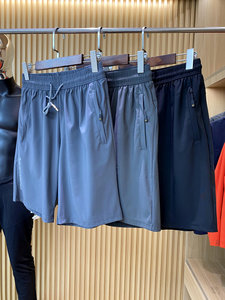 
Ice silk quick drying, elastic and breathable, new summer products for men, outdoor sports and casual versatile shorts comfortable five-point pants