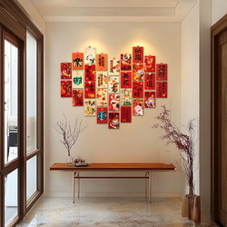 New Year Decorations, Atmosphere Setup, New Year Pendants, New Year Stickers, Home Spring Festival Background Wall, New Year Atmosphere 2026