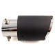 Imported Mitsubishi Pajero V73 tail throat V93 exhaust pipes V87 modified V97 carbon fiber car decoration accessories
