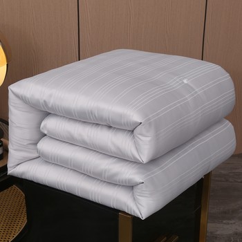 MJ new satin satin strip jacquard silk quilt hand-ordered silk quilt mulberry silk quilt core with exquisite packaging