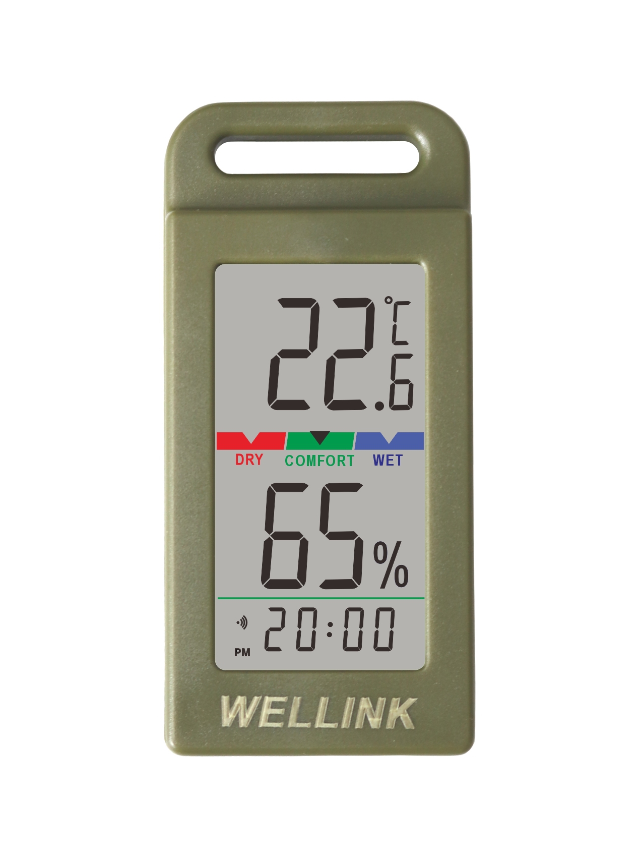 Wellink Hl-105 デジタル温度計 - 屋内/屋外 温度 & 湿度計