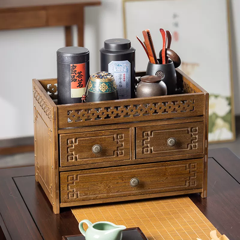 木工芸 北海道旭川 笹原竹一氏 作 茶櫃