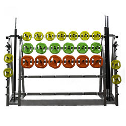 High-End Barbell Rack, Jump Exercise Barbell Rack, Barbell Plate Rack, Small Barbell Rack for Home Gym Use