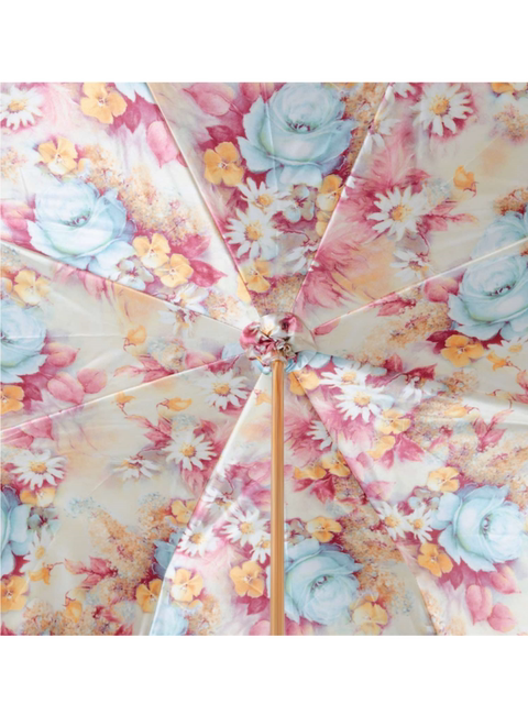 New Italian PASOTTI Yubo Umbrella Handmade Pink Rose Fine Pink Pink Golden Candid Hook Goddess Sunscreen Umbrella
