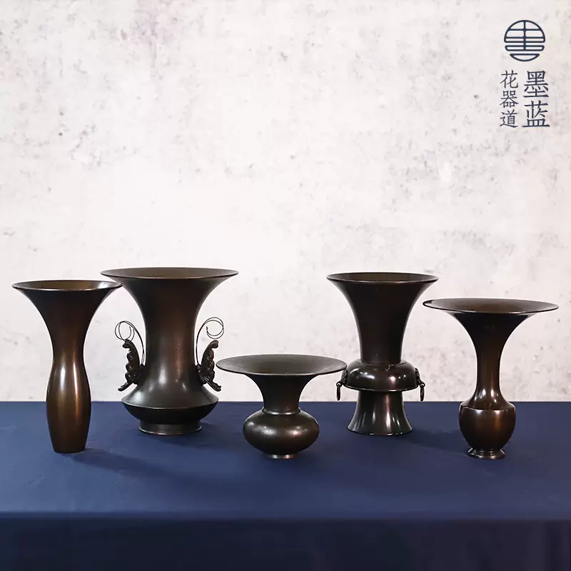 半額】 銅器 華道具 生花 花器 双耳 池坊 銅製 工芸品 - www.cfch.org