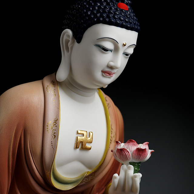 Dai Yutang ceramic decoration Lin Jianping Buddha statue living room ...